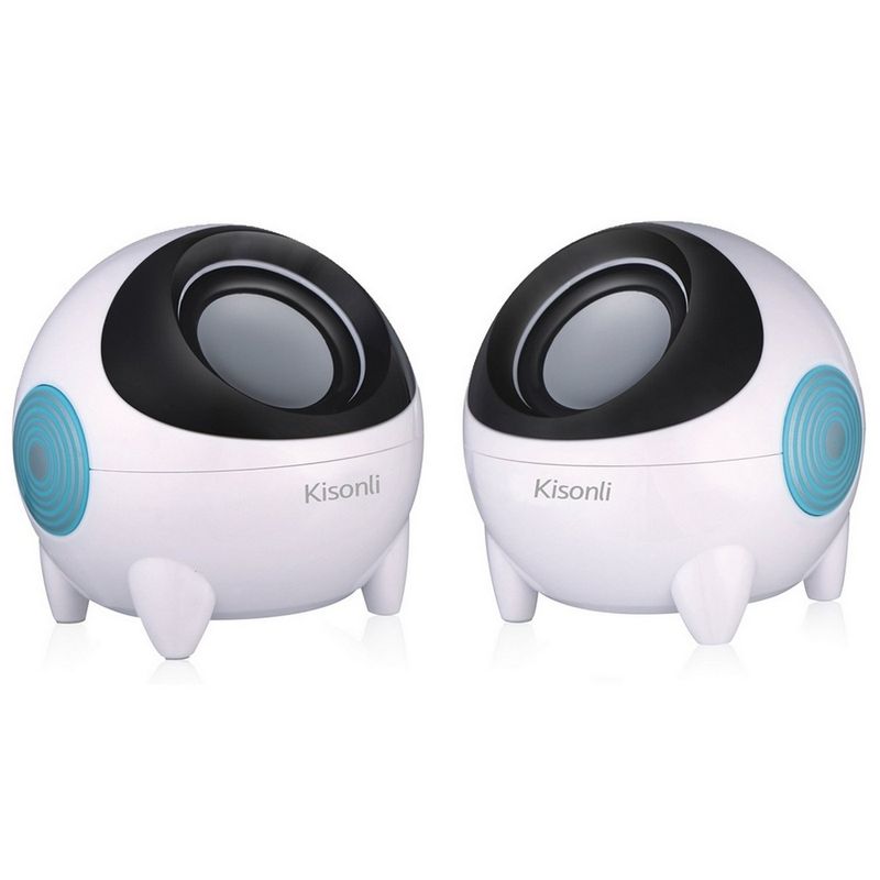 DAYOSHOP - Parlante Para Pc Multimedia K800 Kisonli Usb Auxiliar