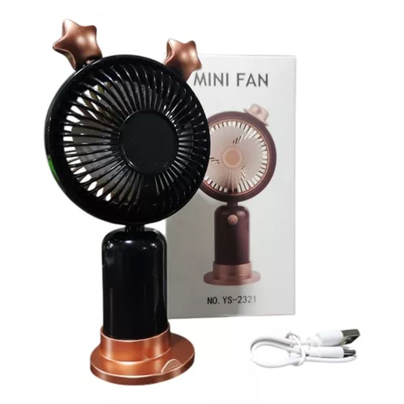GENERICO - Ventilador Mano Mini Portátil Recargable Usb Aire Refrescante
