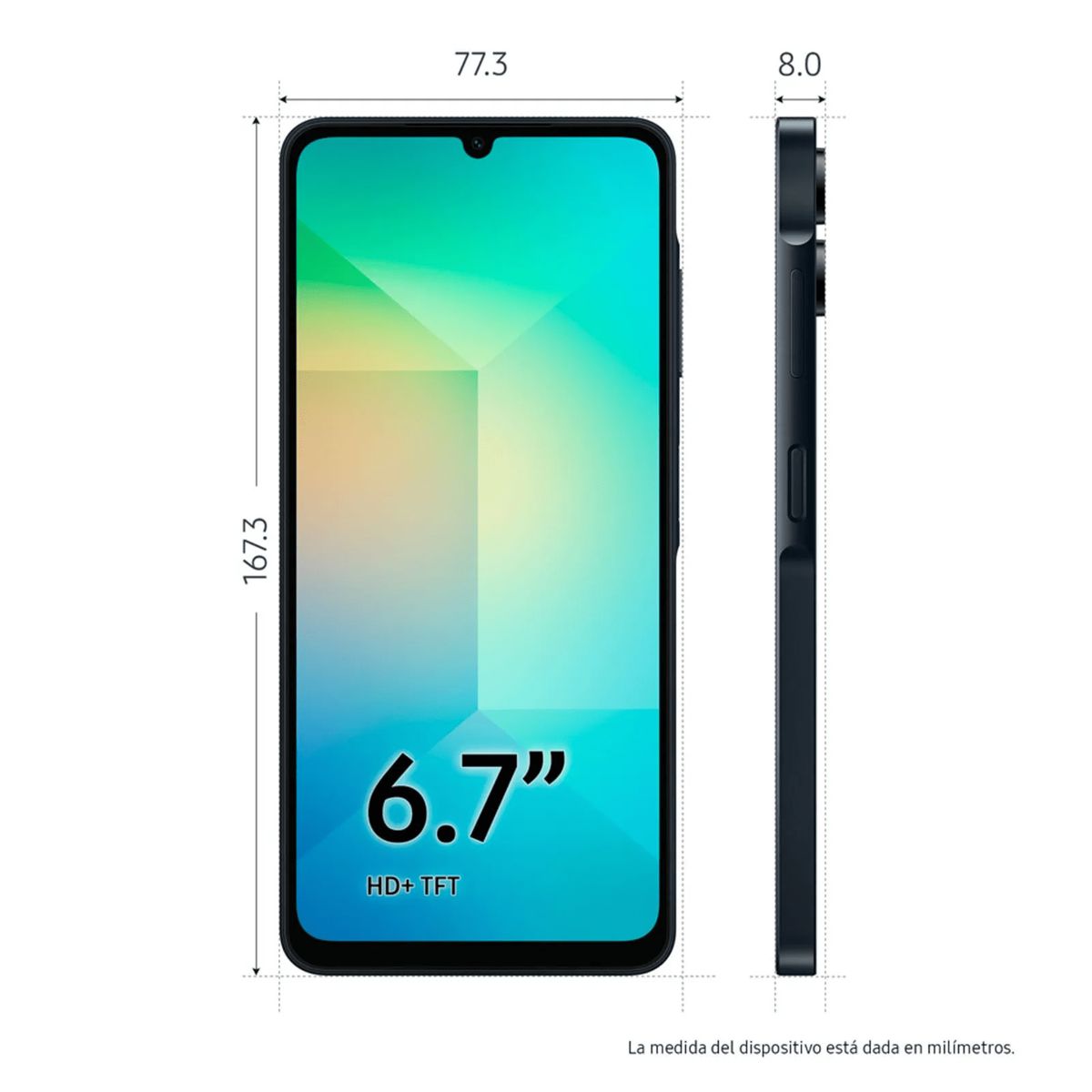 SAMSUNG - Celular Samsung Galaxy A06 128GB Negro
