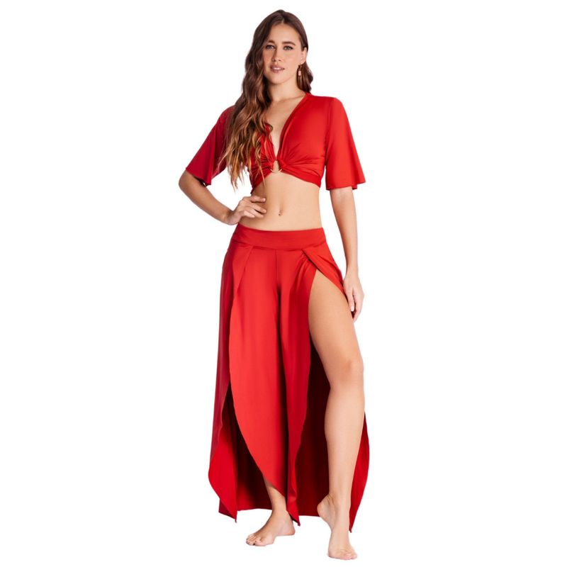 FIORY - TOP  MUJER TERRACOTA FIORY 3196
