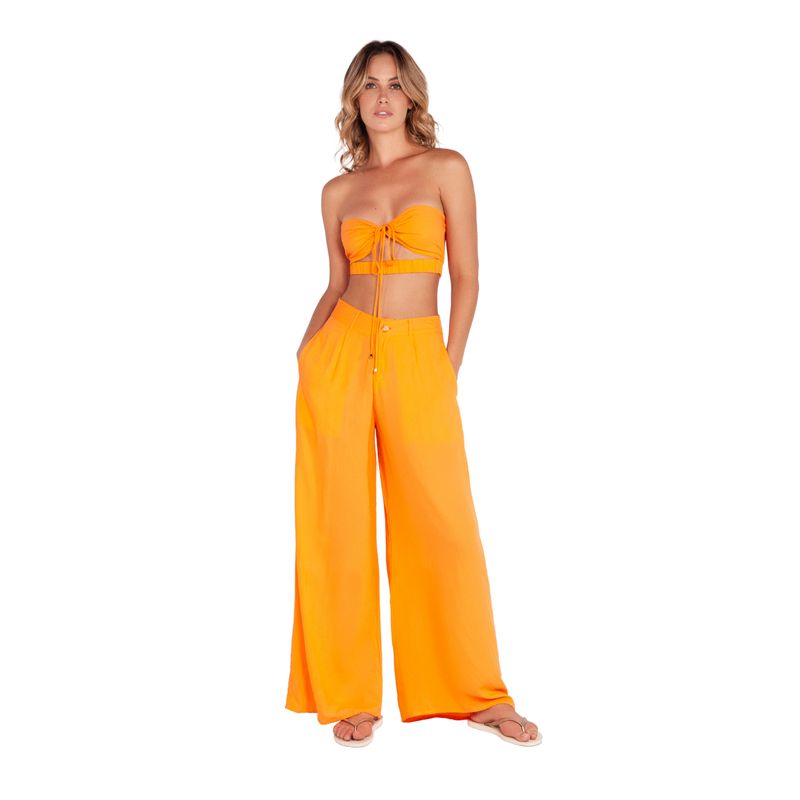 FIORY - TOP  MUJER MANDARINA FIORY 03179