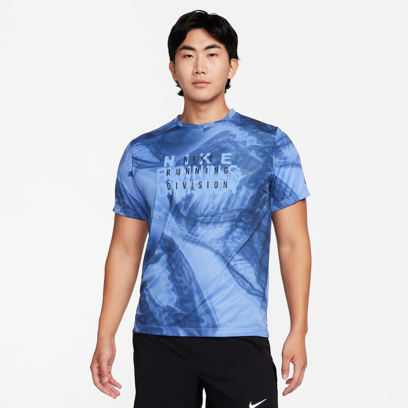 NIKE - Camiseta Deportiva Hombre Nike Df Run Division Rise 365