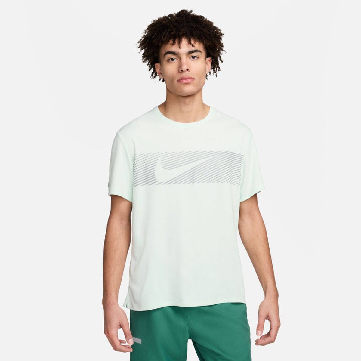 NIKE - Camiseta Hombre Nike Miler Flash