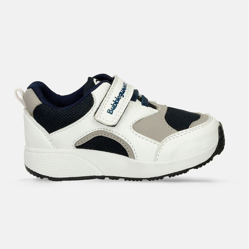 BUBBLE GUMMERS - Tenis Bebé Para Niño Bubblegummers Blanco Syree