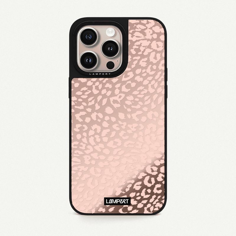 GENERICO - Ultra Safe Case Rose Leopard para iPhone 15 Plus con MagSafe
