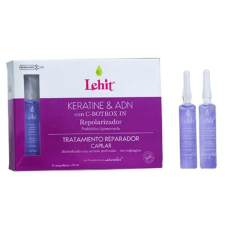 LEHIT - Ampolleta Hidratación Capilar Lehit Keratine C-Botrox-IN X1Unidad 13ml