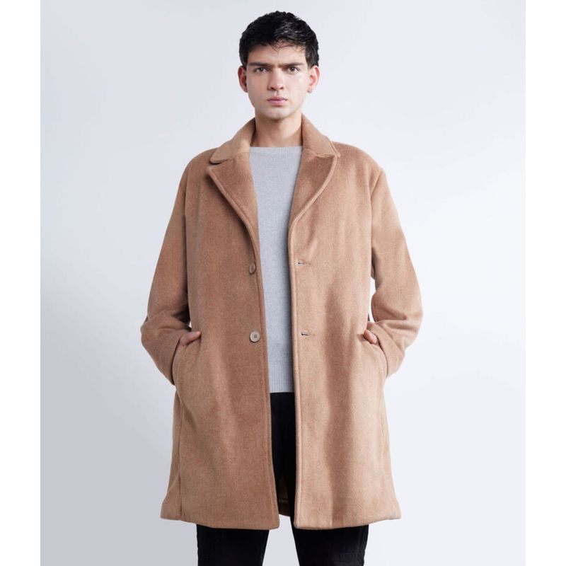 SEVEN SEVEN - Chaqueta Para Hombre Abrigo Color Camel Marca Seven Seven #45080427