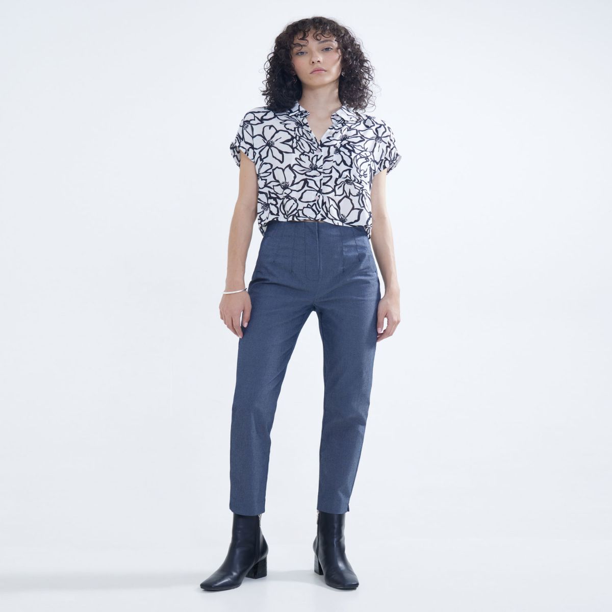 SEVEN SEVEN - Pantalon Para Mujer  Color Azul Oscuro Marca Seven Seven #28071712