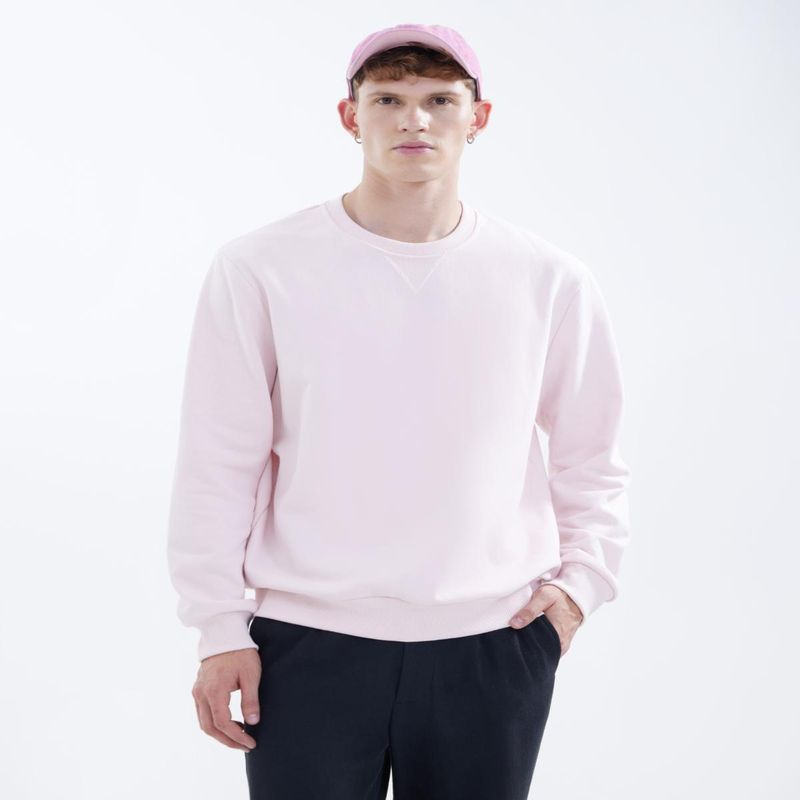 SEVEN SEVEN - Buzo Para Hombre Cuello Redondo Color Rosa Marca Seven Seven #45060629