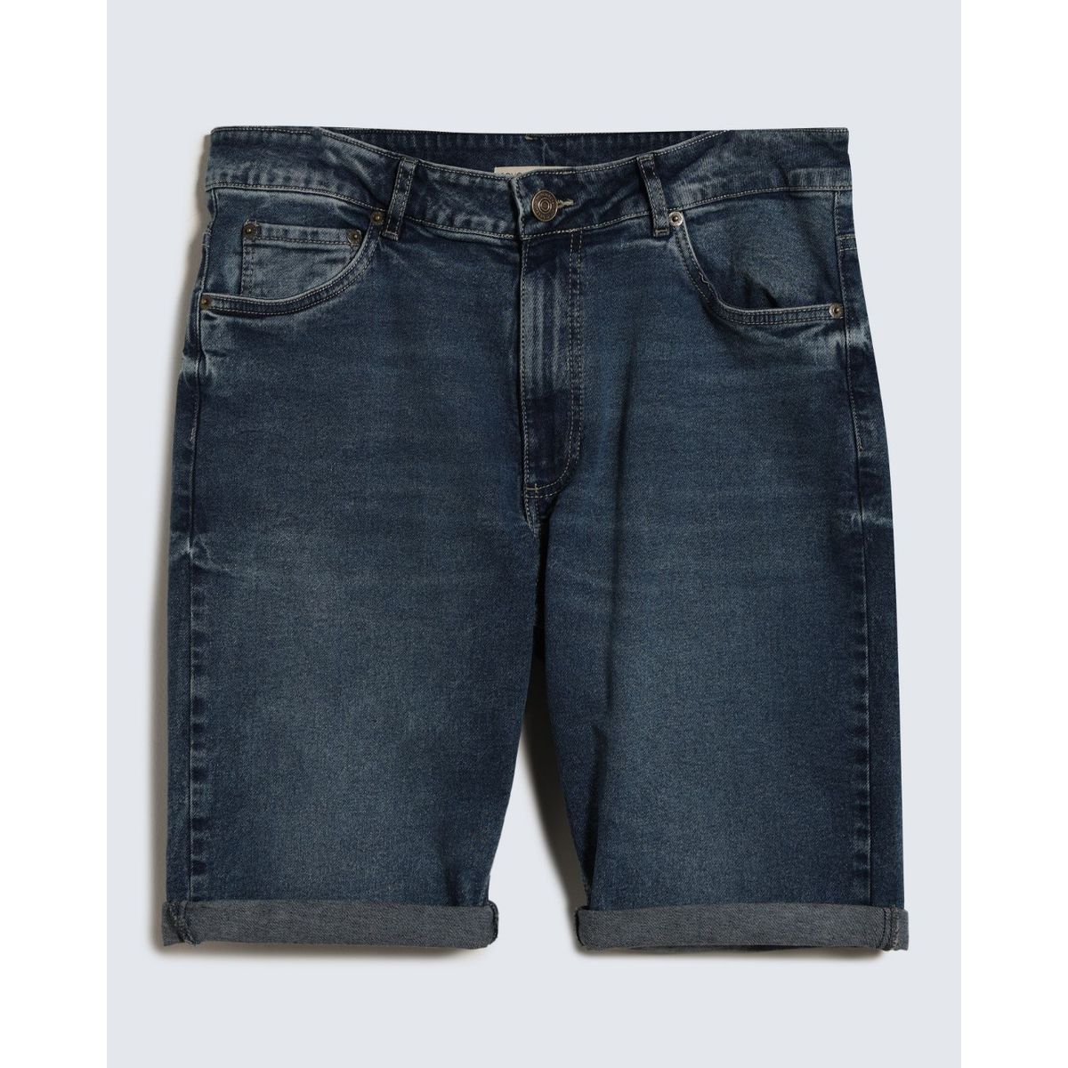 SEVEN SEVEN - Bermuda Para Hombre Slim Color Azul Medio Marca Seven Seven #45100667