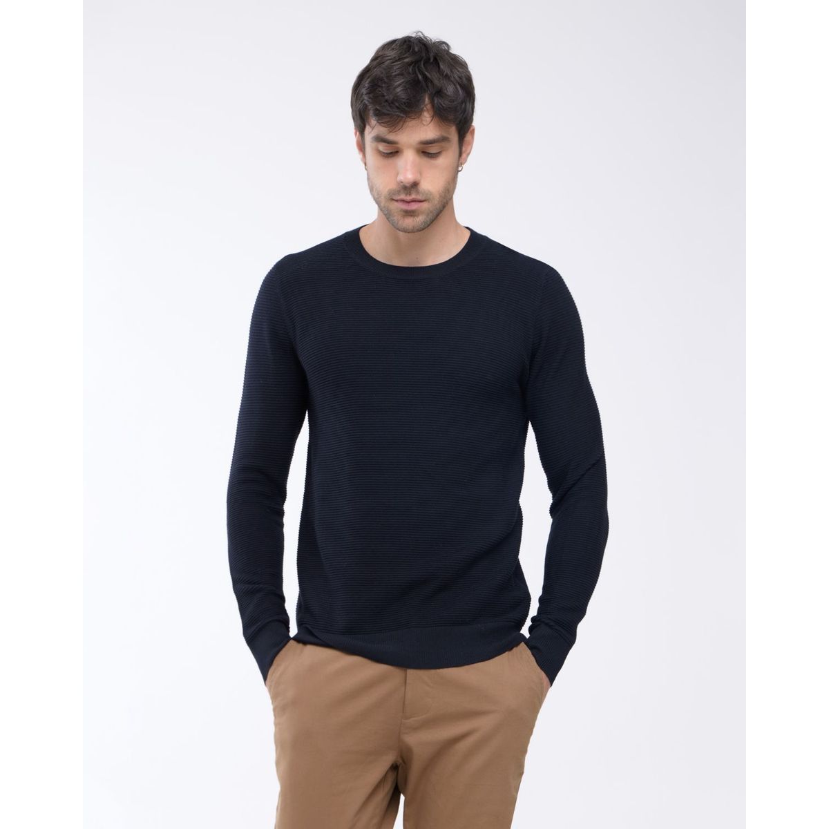 SEVEN SEVEN - Saco Para Hombre Cuello Redondo Color Negro Marca Seven Seven #45330222