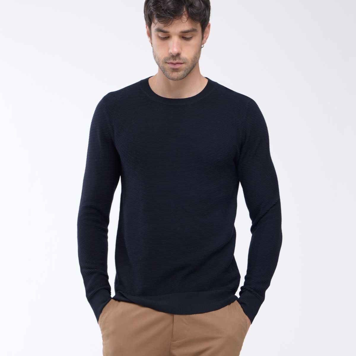 SEVEN SEVEN - Saco Para Hombre Cuello Redondo Color Negro Marca Seven Seven #45330222