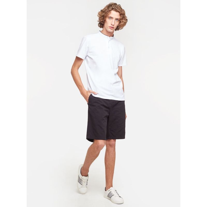 SEVEN SEVEN - Bermuda Para Hombre  Color Negro Marca Seven Seven #45100348