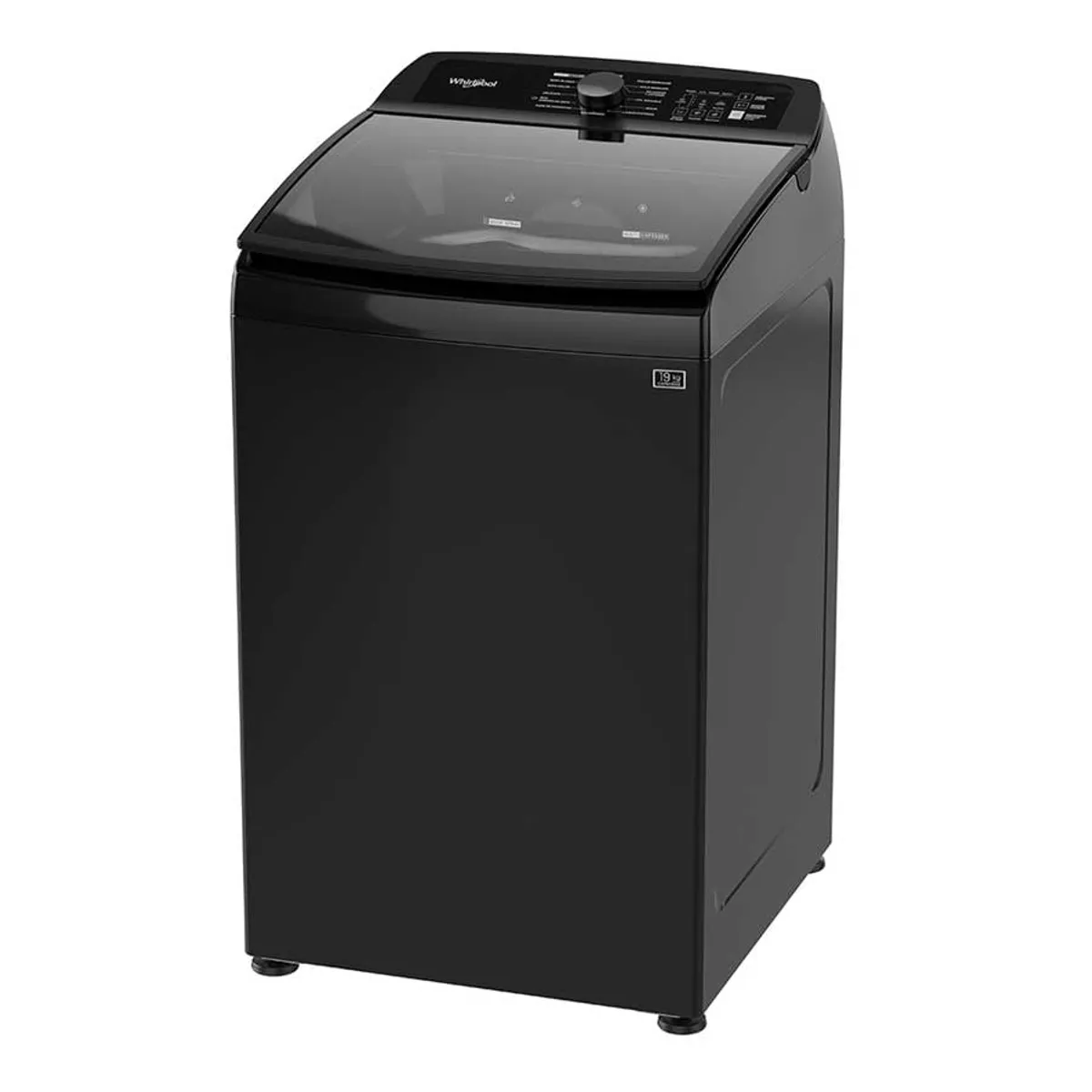WHIRLPOOL - Lavadora Xpert Eco Carga Superior 19 Kgs Impeller Negro