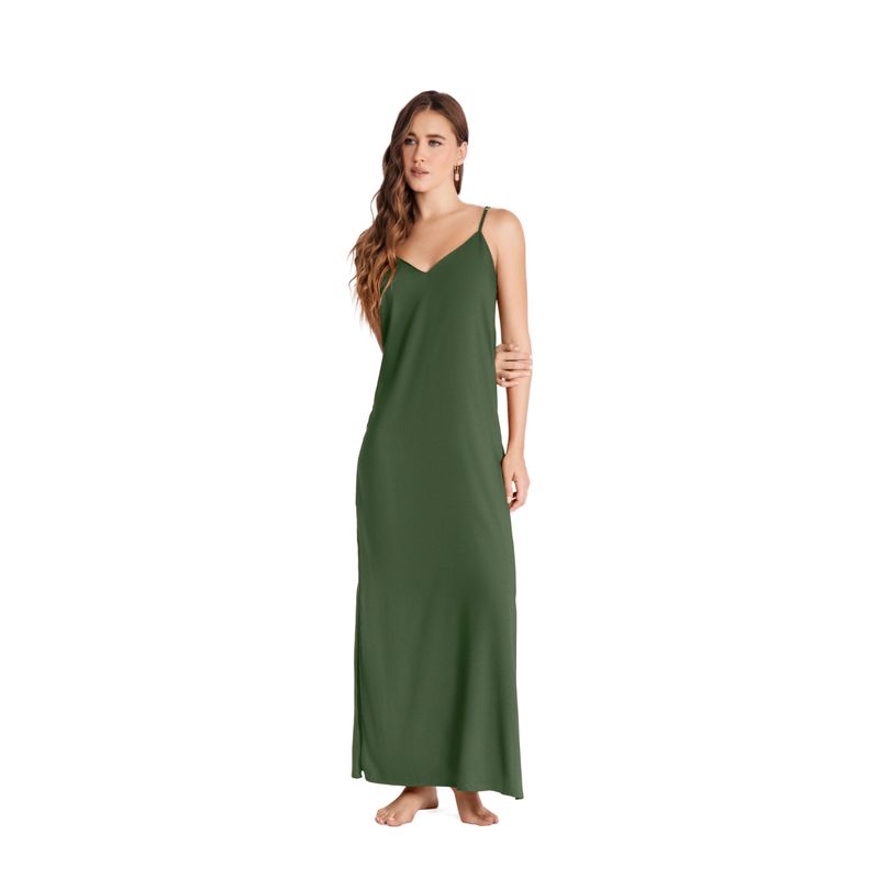 FIORY - VESTIDO LARGO  MUJER VERDE FIORY 3130