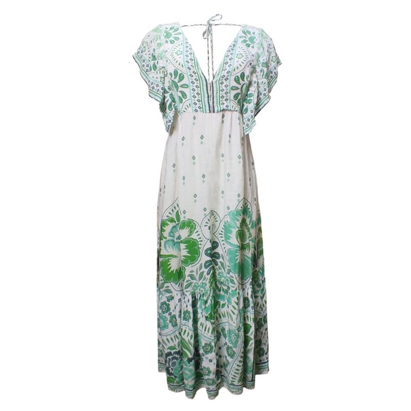 FIORY - VESTIDO LARGO  MUJER BEIGE FIORY 3170