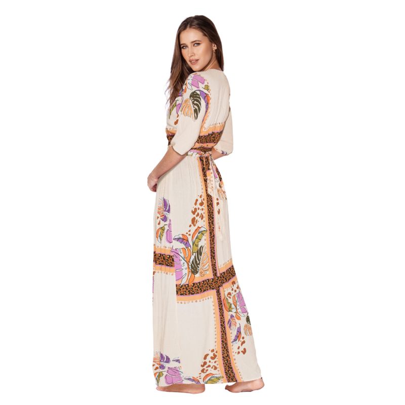 FIORY - VESTIDO LARGO  MUJER BEIGE FIORY 3221