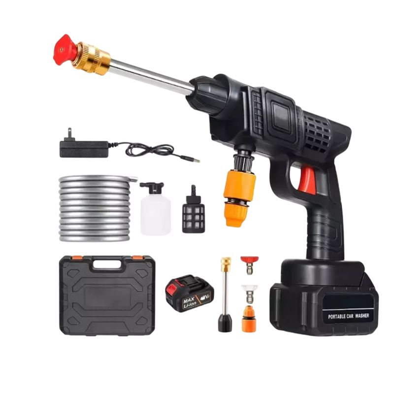 GENERICO - Hidrolavadora Portatil Recargable 48v 2 Baterias