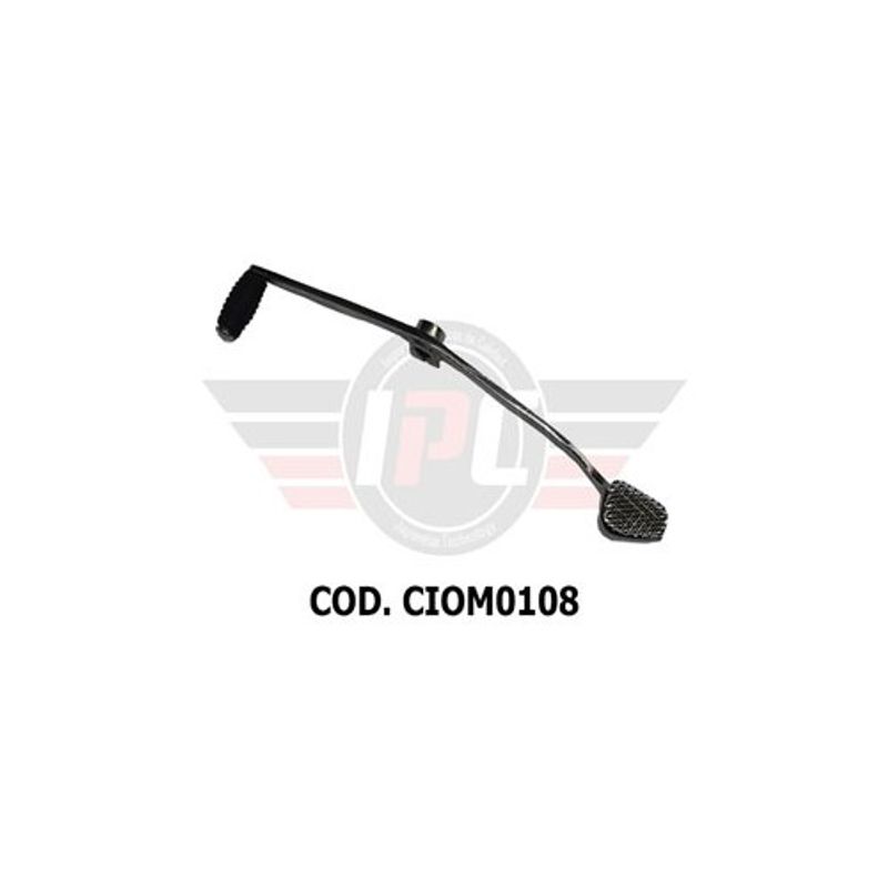 GENERICO - PEDAL DE CAMBIOS SUZUKI AX100 CTORNILLO Y CAUCHO COMPLETO