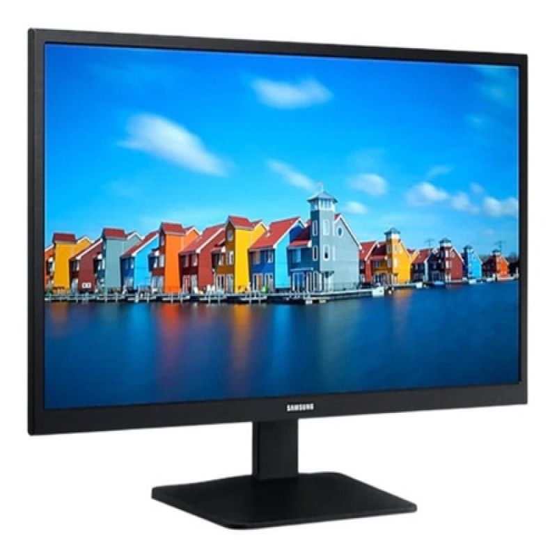 SAMSUNG - Monitor Samsung 22 Plano Fhd Con Amplio Ángulo De Visión Color Negro