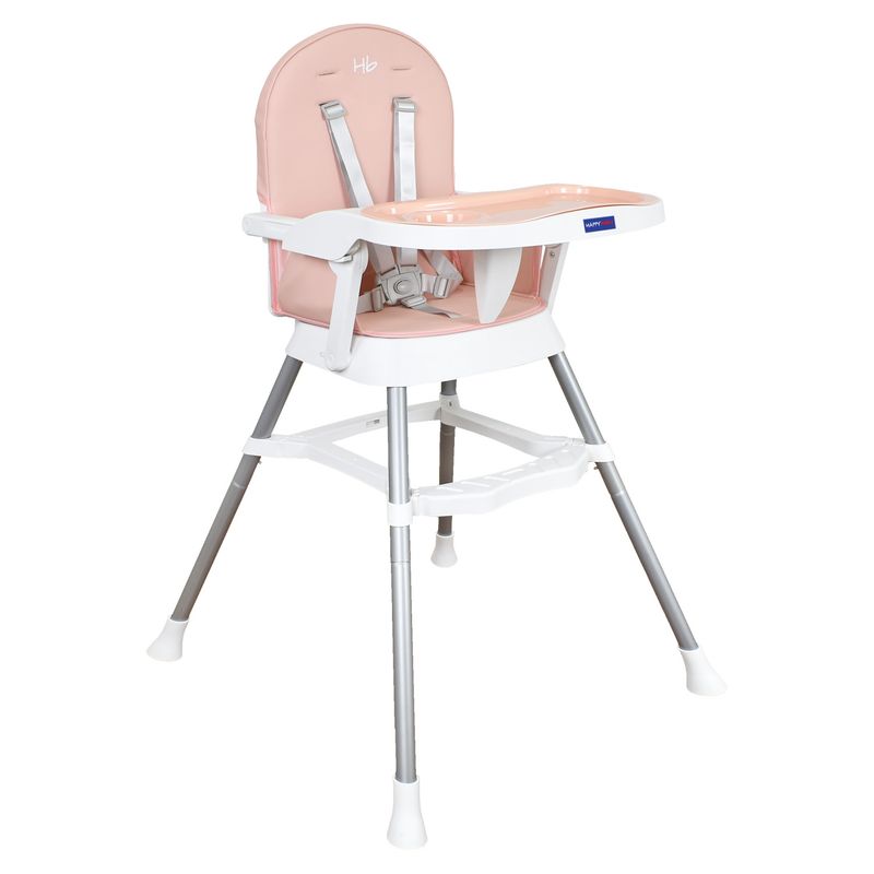 HAPPY BABY - Silla Comedor Bebe Lyra Happy Baby Rosa