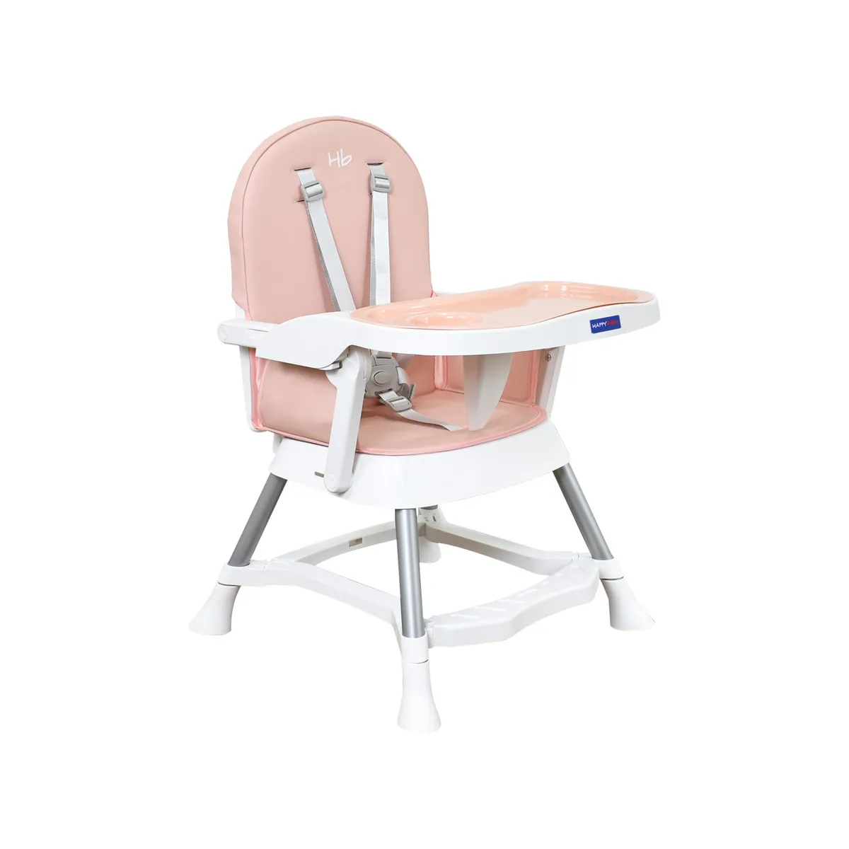 HAPPY BABY - Silla Comedor Bebe Lyra Happy Baby Rosa