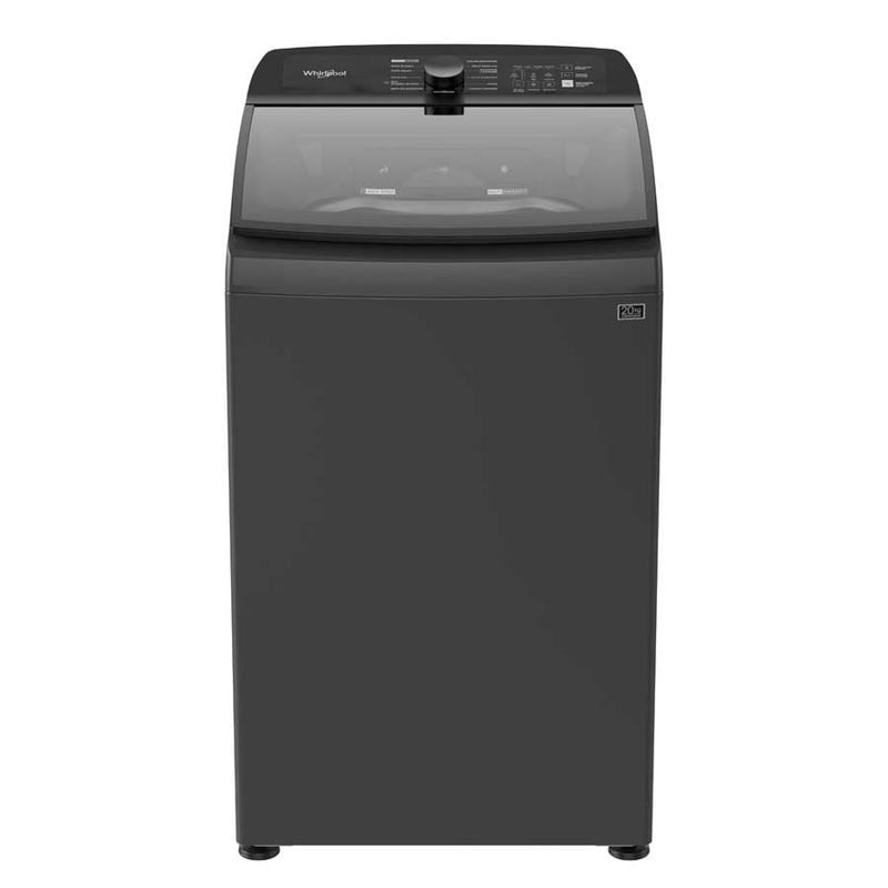 WHIRLPOOL - Lavadora Xpert Eco Carga Superior 20 Kgs Agitador Gris Tempest