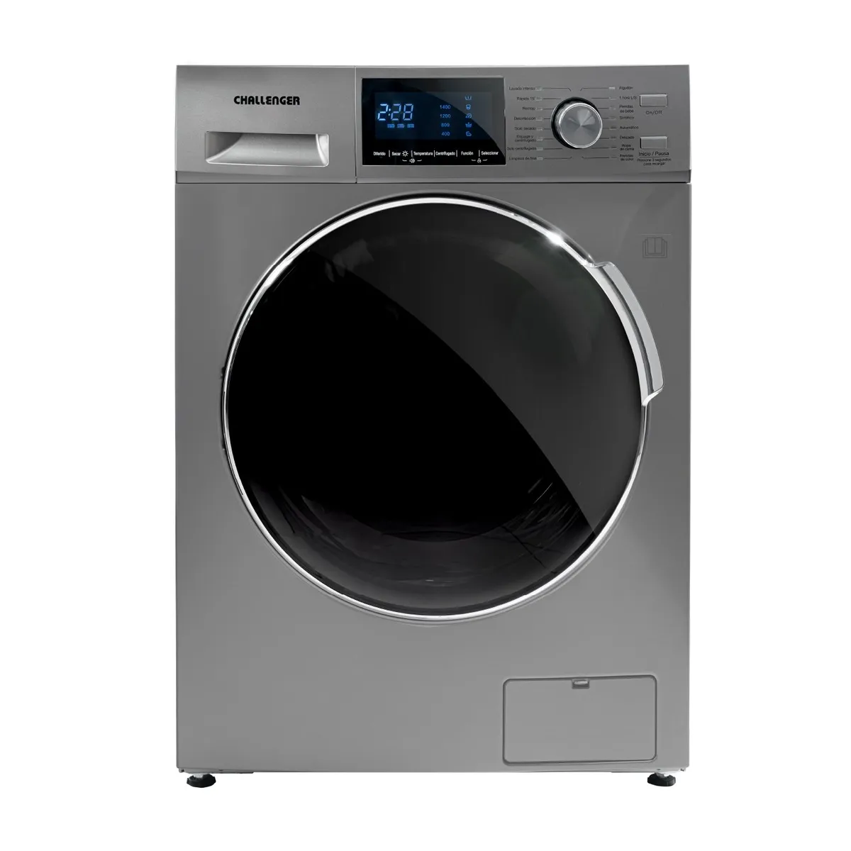 CHALLENGER - Lavadora  Secadora Inventer Con Panel Digital 14kg Challenger