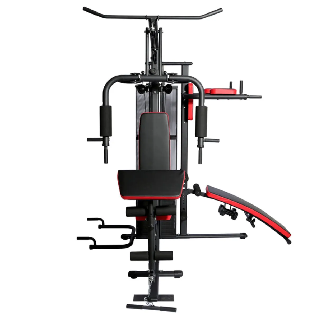 GYMAX - Multifuerza 130Lb Multigimnasio 3 Estaciones