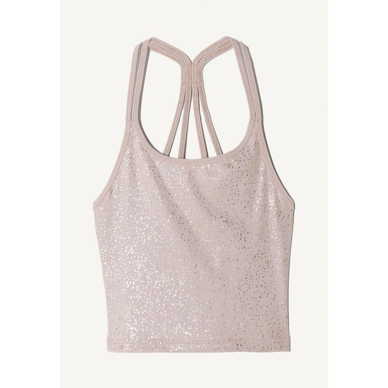 SEVEN SEVEN - Crop Top Para Mujer Manga Sisa Color Beige Marca Seven Seven #28095828