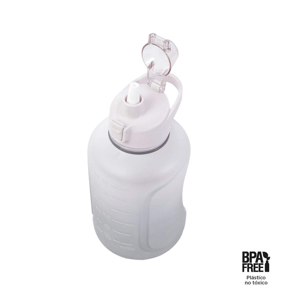 TOTTO - Botilito Motivación 1.5 Litros Totto Gris