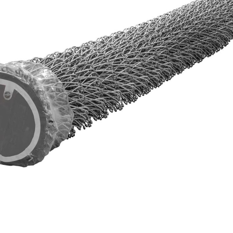 GENERICO - Rollo de Malla Eslabonada Galvanizada - Ojo 2 1/4" x2 1/4".