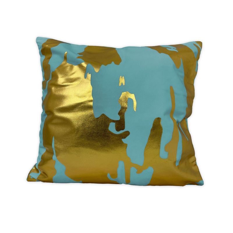 DIMATEX LEON - Cojín Para Sala Decorativo + Relleno 45x45cm RefdubaiMenta