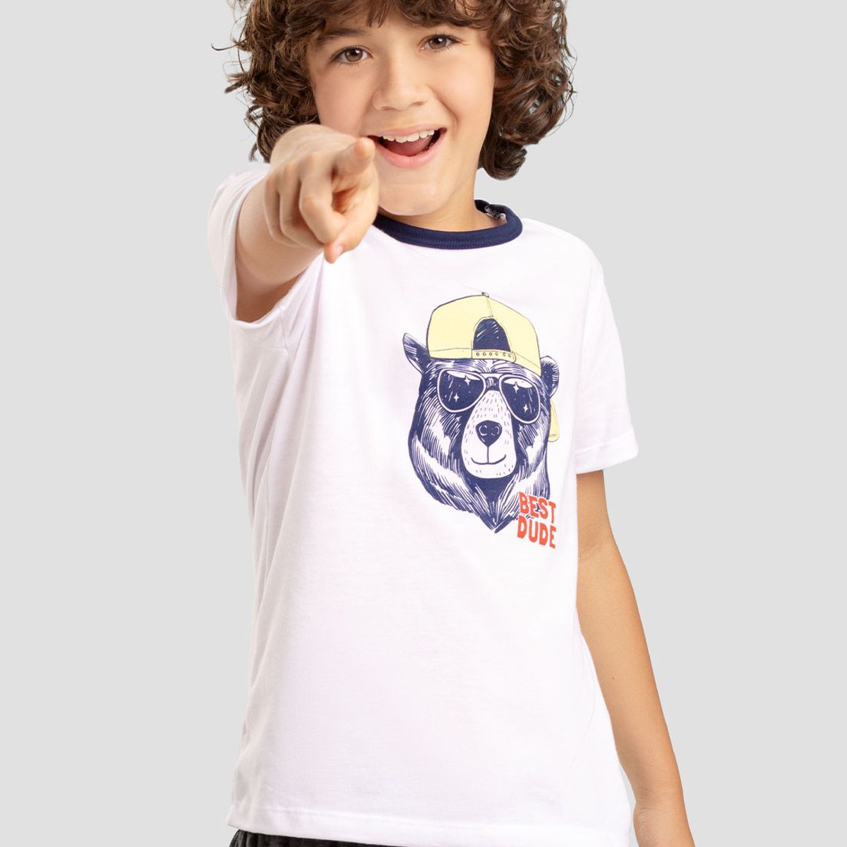 MARKETING PERSONAL - Camiseta Infantil Masculino Blanco Mp 103718