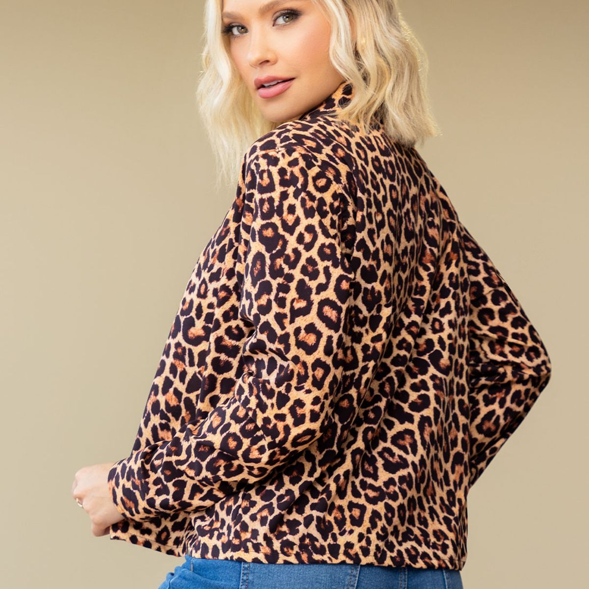 MARKETING PERSONAL - Camisa Mujer Animal-Print Mp 104369