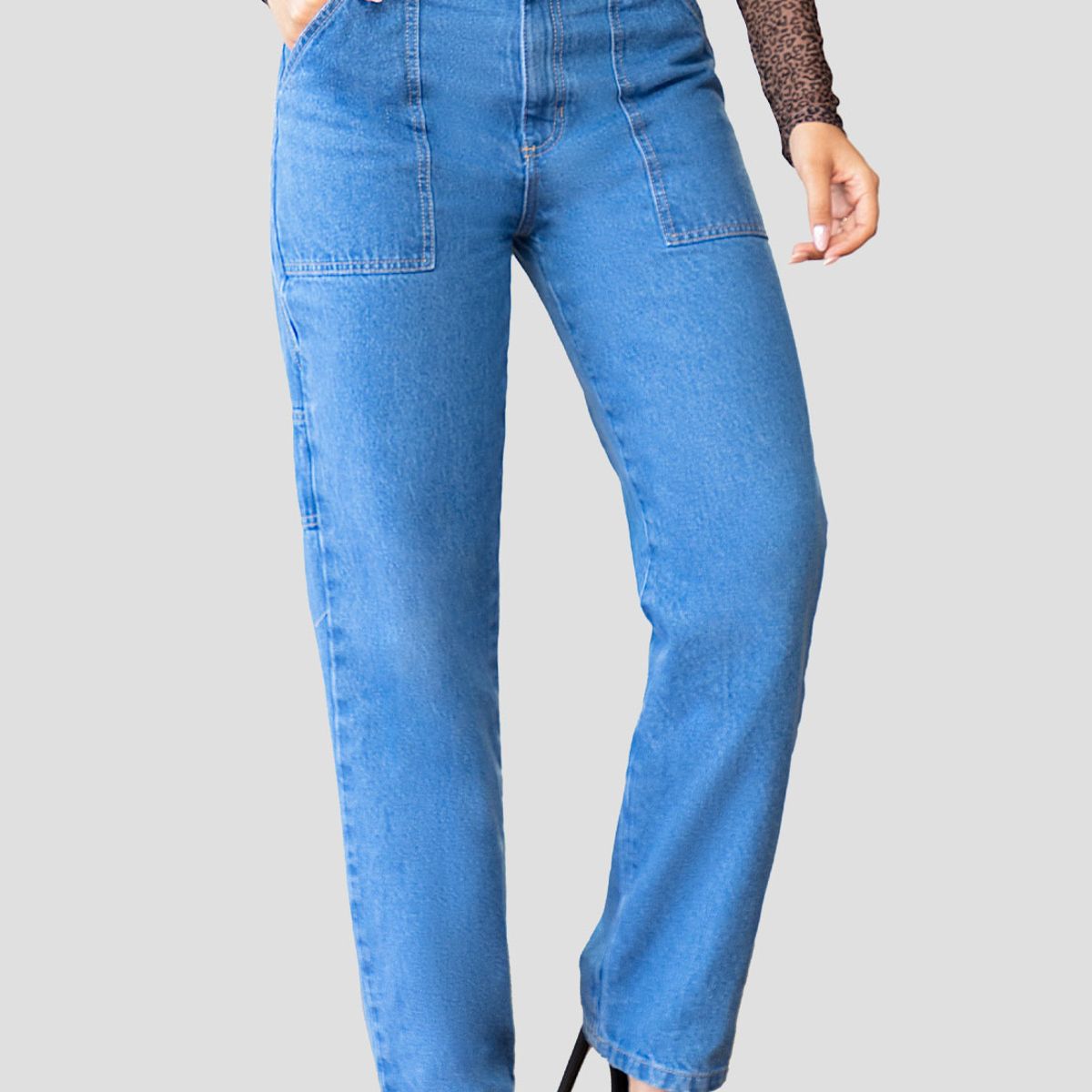 MARKETING PERSONAL - Jean Mujer Azul Mp 104347