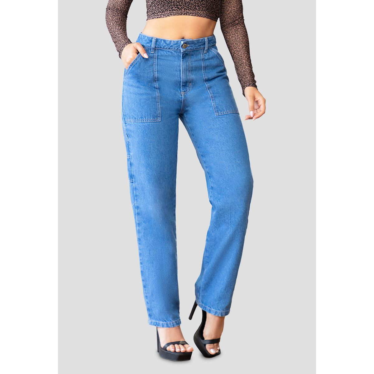 MARKETING PERSONAL - Jean Mujer Azul Mp 104347