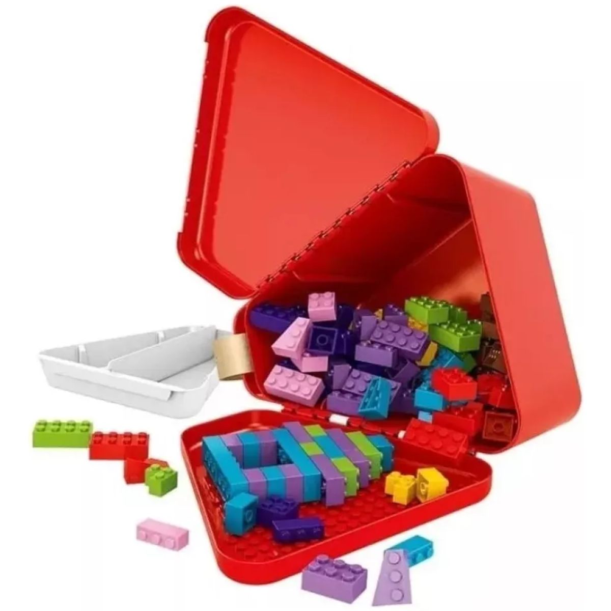 MARKET TOYS - Caja De Arma Todo Para Niños + 100 Bloques Para Armar