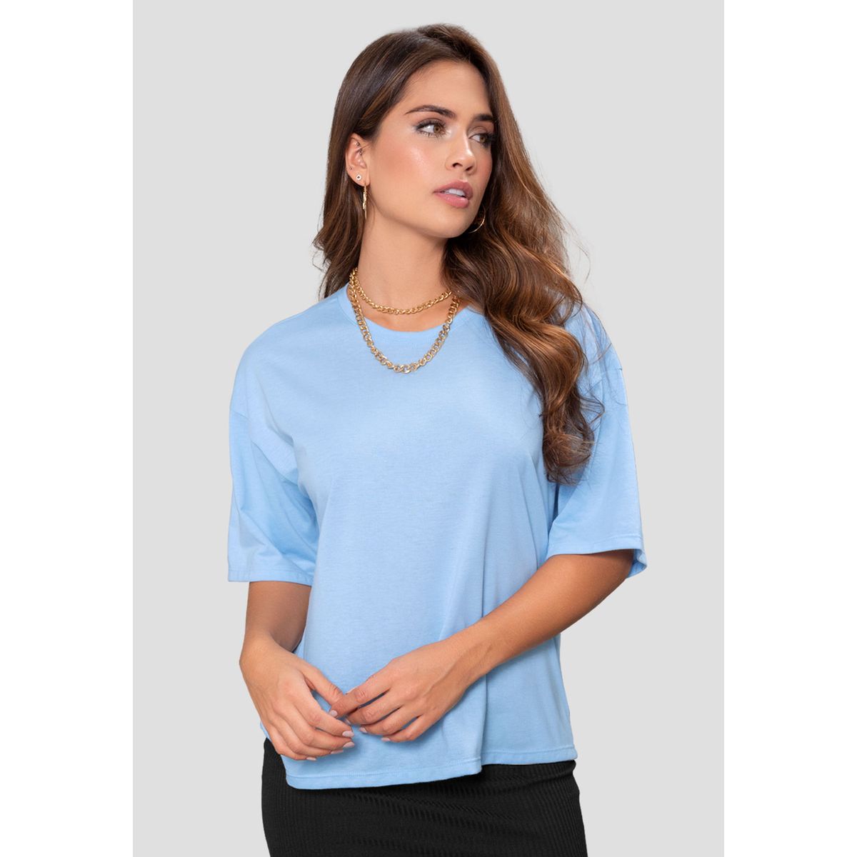 ATYPICAL - Camiseta Mujer Azul Atypical 103898