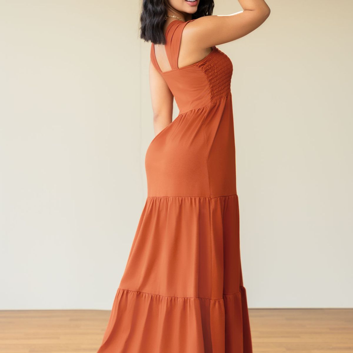 MARKETING PERSONAL - Vestido Mujer Naranja Mp 104373