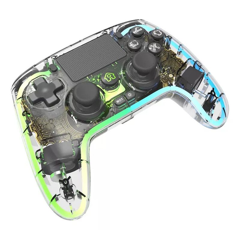 AMERICAN GENERICS - Control inalámbrico transparente compatible con PS4.