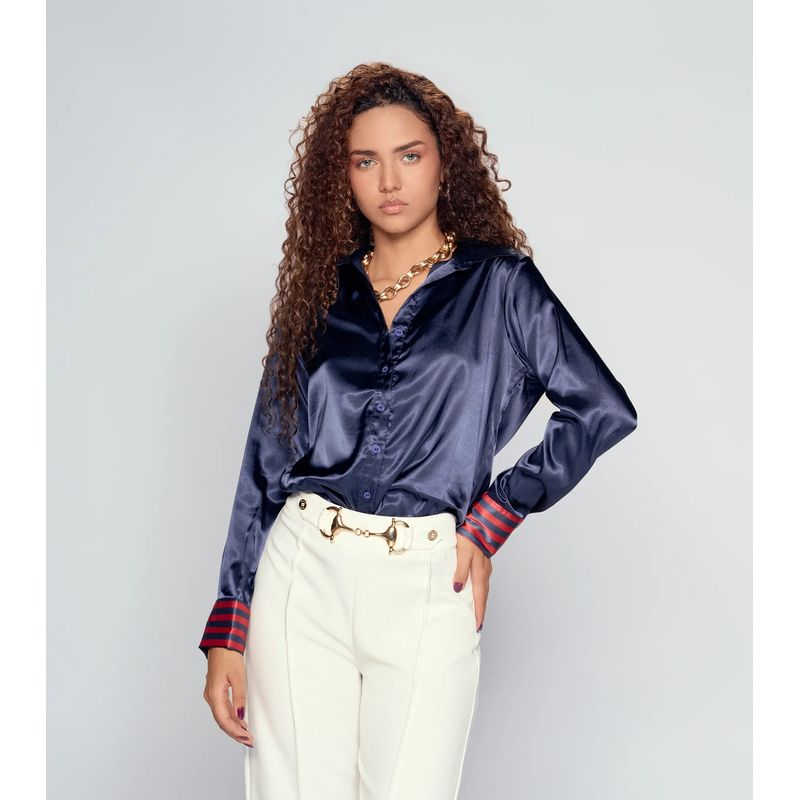 DEREK - Blusa Camisera Manga Larga Para Mujer Derek