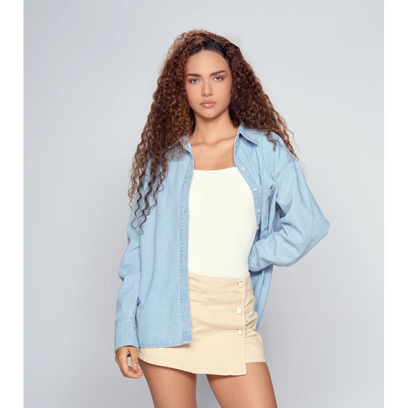 DEREK - Blusa Camisera Para Mujer  Derek