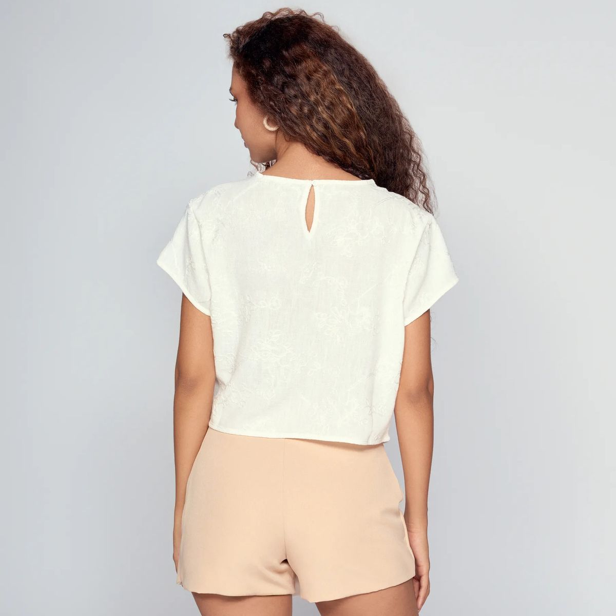 DEREK - Blusa En Ojalillo Para Mujer  Derek