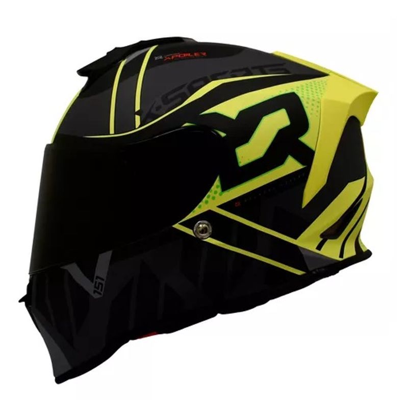 X SPORTS - Casco X-sports V151 Wendell Amarillo Talla M