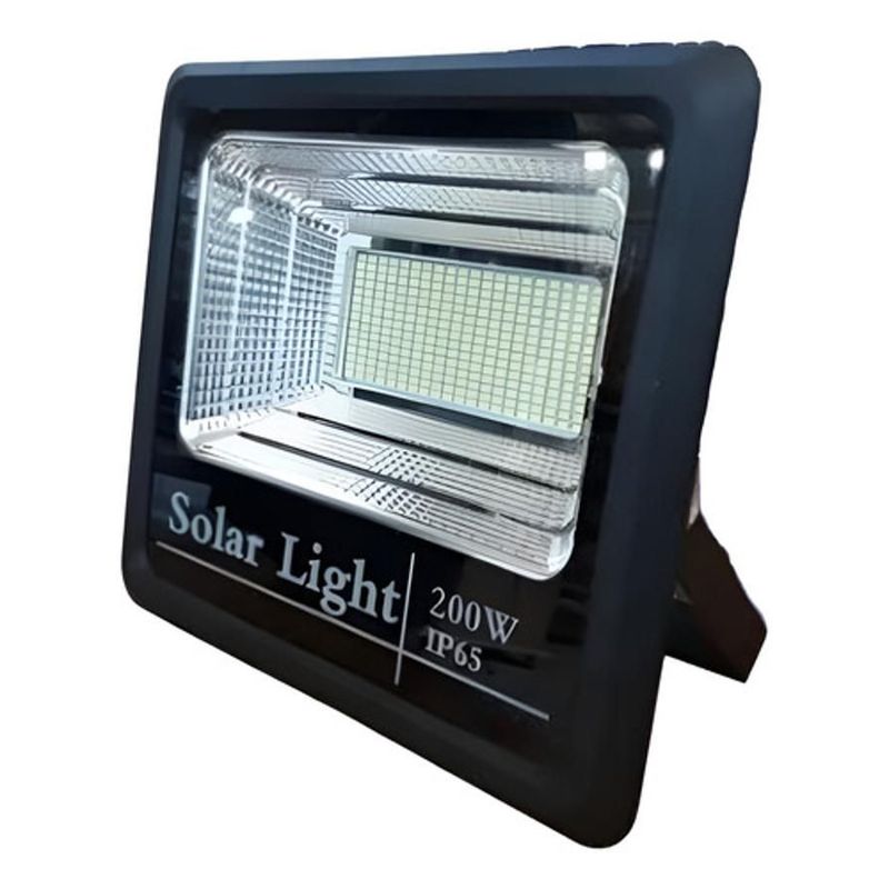 GENERICO - Reflector Lampara Led Panel Solar 750c 100w Recargable