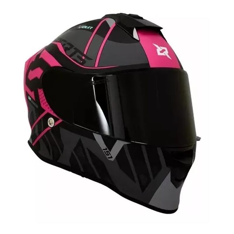 GENERICO - Casco X-sports V151 Wendell Rosa Talla S