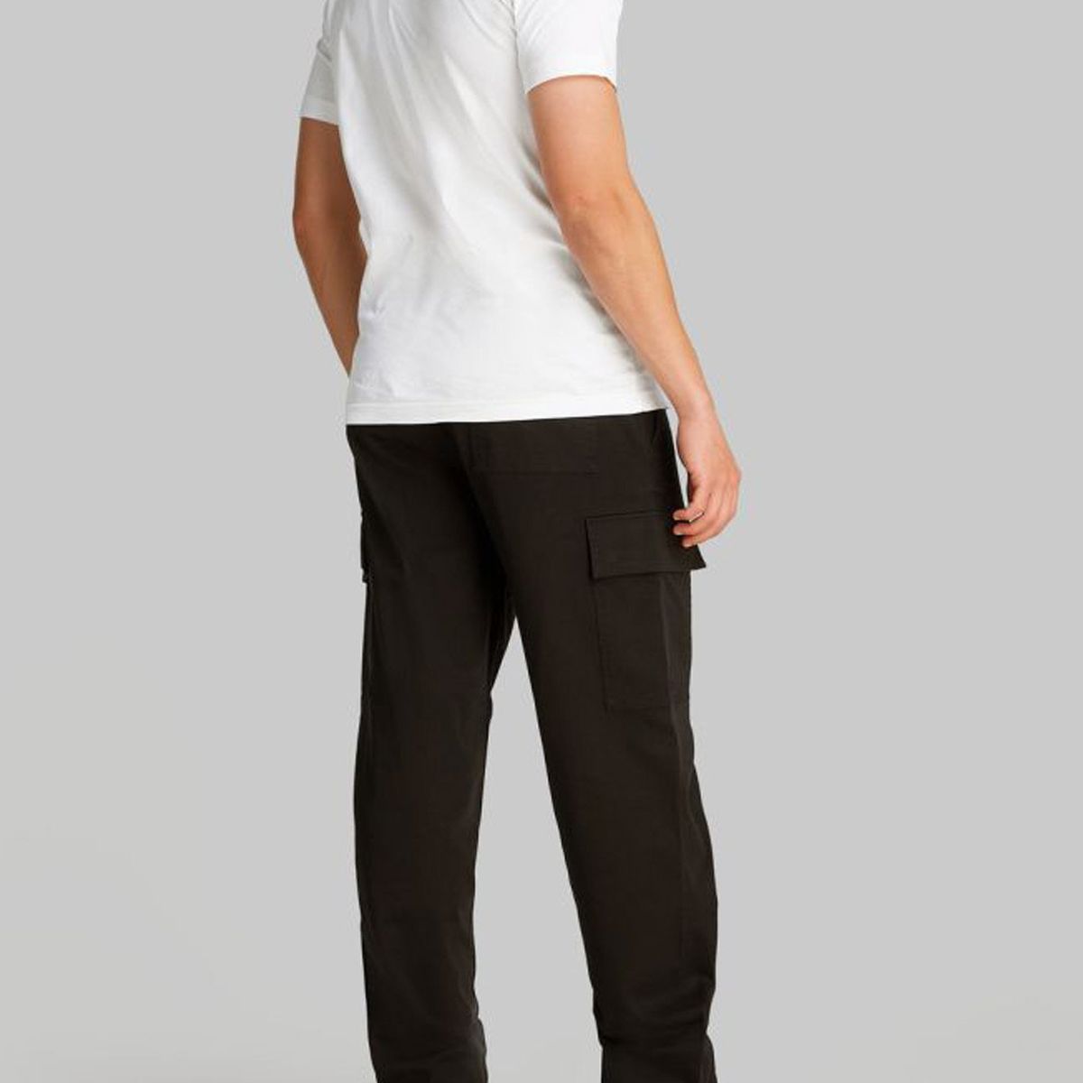 CALVIN KLEIN - Camiseta blanca con logo pequeño Calvin Klein