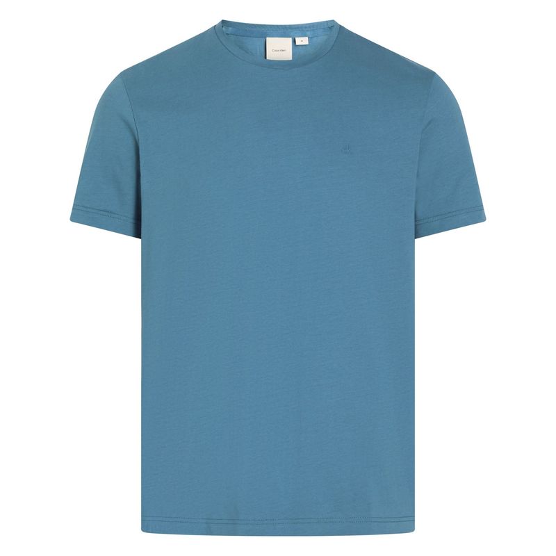CALVIN KLEIN - Camiseta multicolor de algodón con parche de goma Calvin Klein