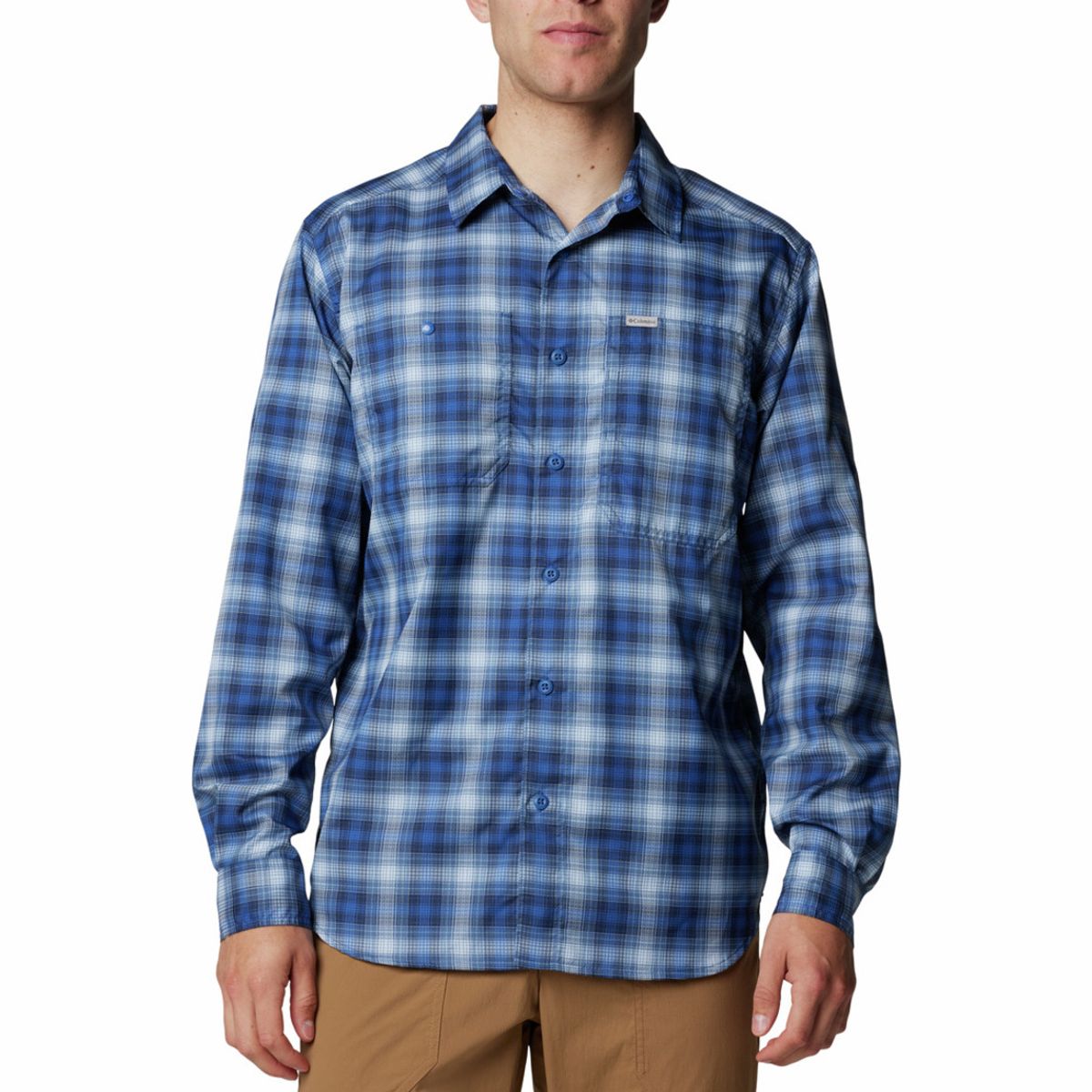COLUMBIA - Camisa Hombre Silver Ridge™ Utility Lite Plaid LS 2012941-3BD COLUMBIA